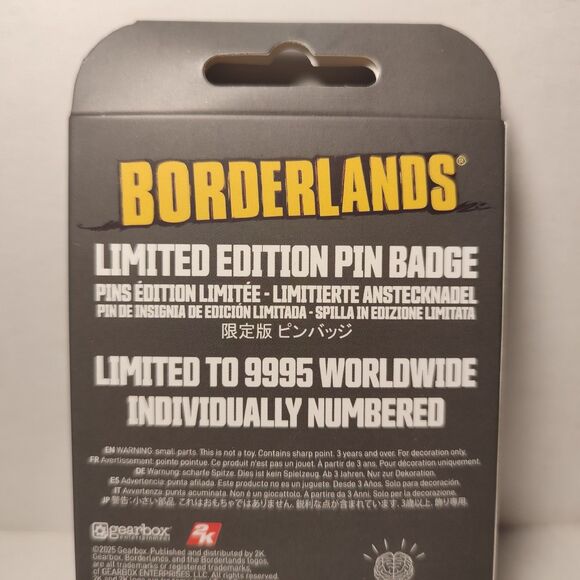 Borderlands 2 Butt Stallion Limited Edition Enamel Pin Official Lapel Badge - Picture 2 of 3